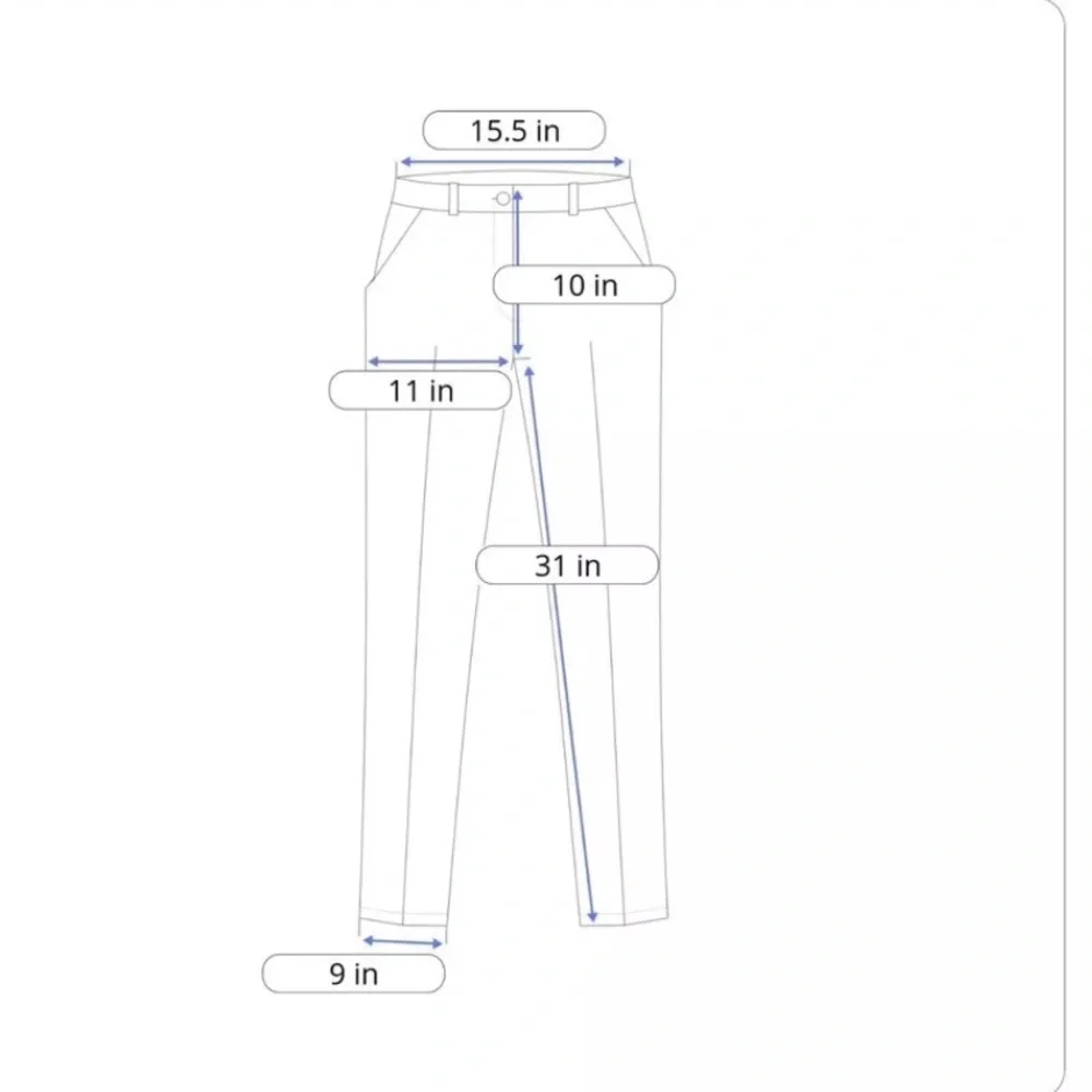 Women’s stretch gray pants belted waist size 10 - Picture 8 of 8